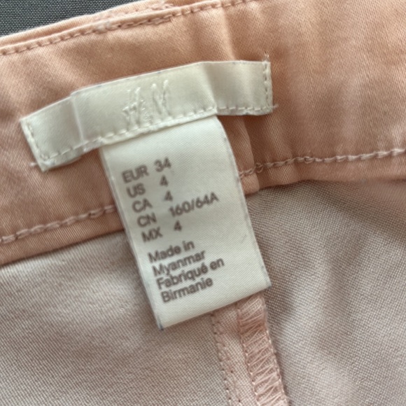{H&M} Peach-Blush Dress Pants - Picture 4 of 9